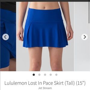 COPY - Lululemon Lost in Pace Skirt